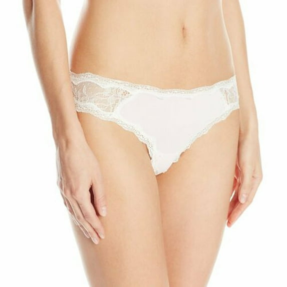 Felina Women's Stunning Thong, Ivory, Large