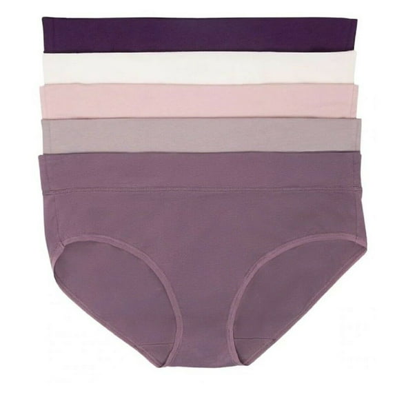 Felina Womens Cotton Stretch Hipster, 5 Pack