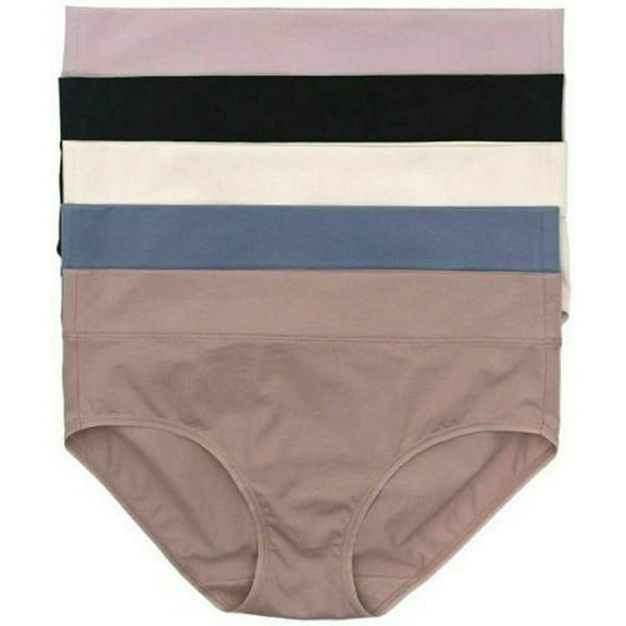 Felina Womens Cotton Stretch Hipster, 5-pack