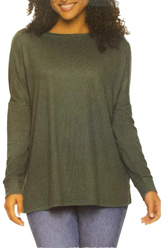 Felina Womens Cozy Knit Long Sleeve Shirt Top (1723851)