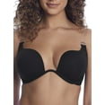 thumbnail image 1 of Felina | Body Sculpt | Extreme Plunge Convertible Contour Bra (Black, 34B), 1 of 2