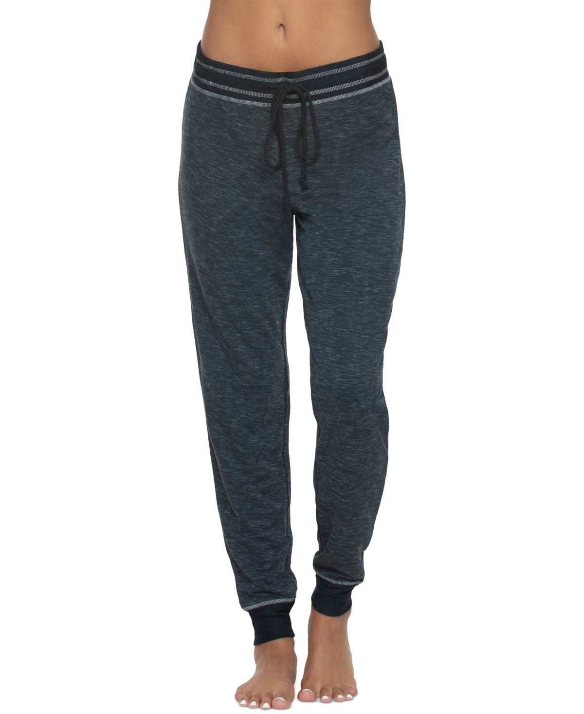 Felina Womens Taylor Jogger Pajama Pants,Black,Small - Walmart.com