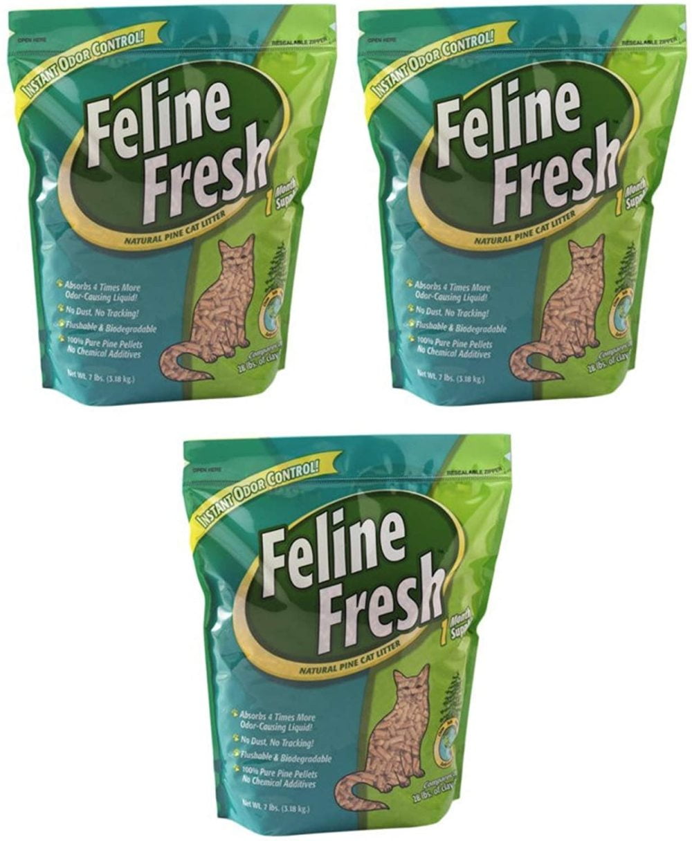 Feline fresh cheap pine litter