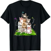 Feline Fun: Adorable Kittens on a Tee, Perfect for Cat Lovers