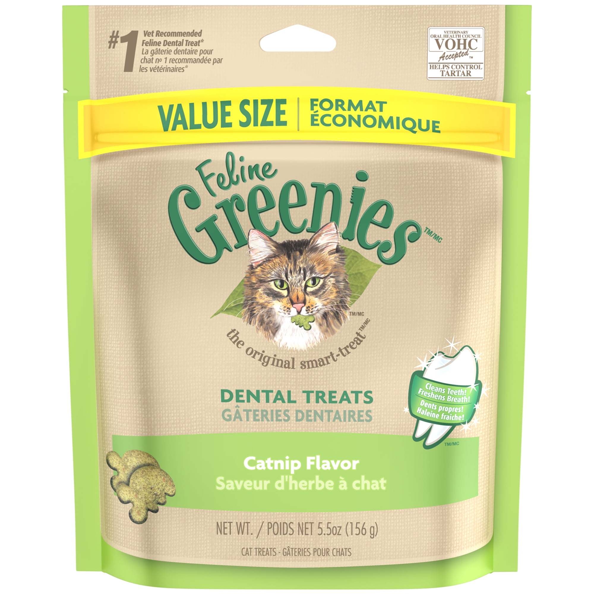 Cat dental top treats walmart