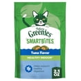 thumbnail image 1 of Greenies Feline Smartbites Tuna Flavor Healthy Indoor Cat Treats, 2.1 oz Pack, 1 of 10