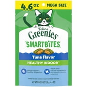 Greenies Feline Smartbites Tuna Flavor Healthy Indoor Cat Treats, 4.6 oz Pack