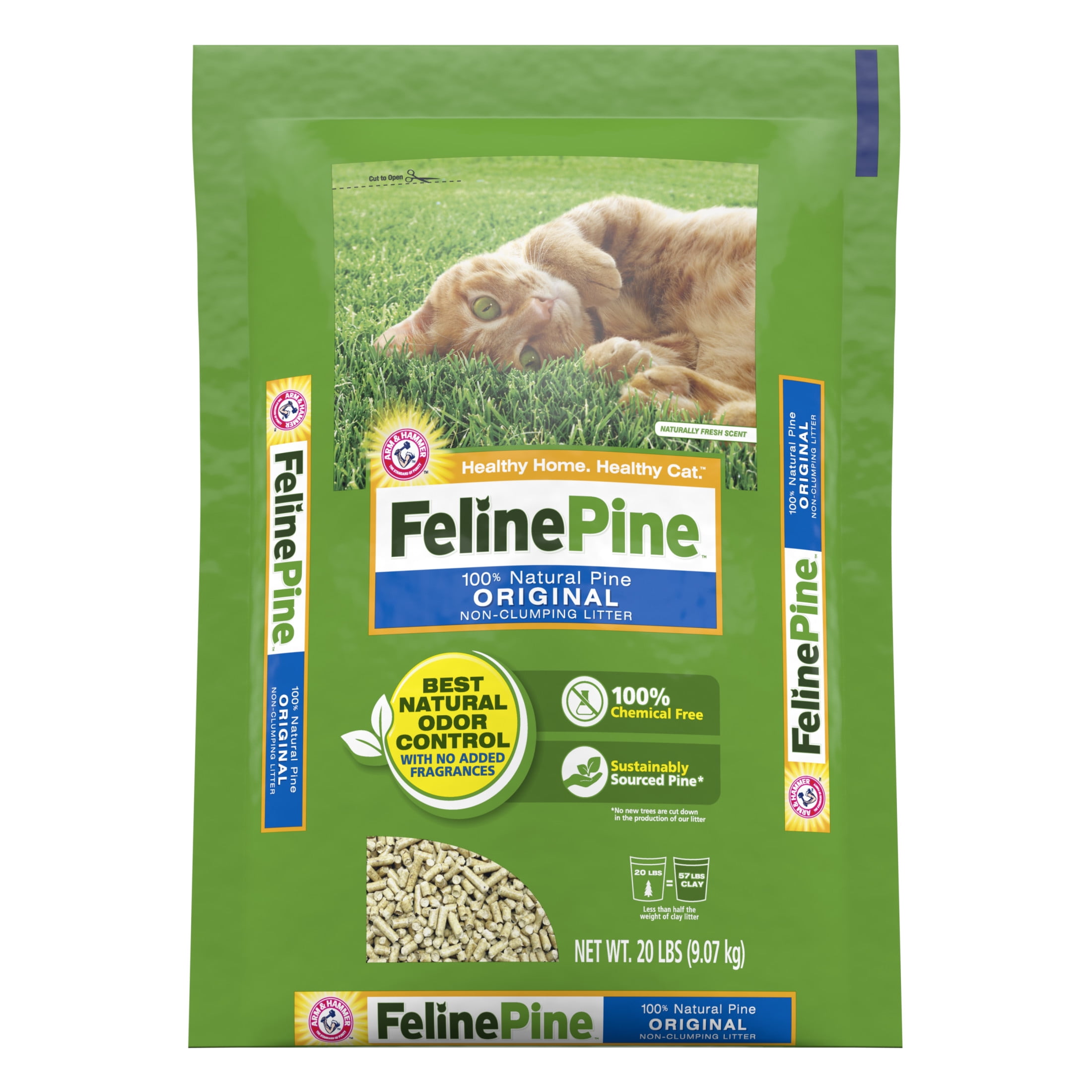 Feline Pine Original Natural Pine Cat Litter Feline Pine Original Natural Pine Cat Litter
