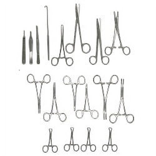 Spay Pack Instruments List Feline Spay Pack, 18 Instruments, German, Von Klaus - Walmart.com