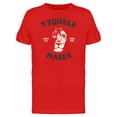 thumbnail image 1 of Feline Trouble Maker Tee Men's - Men T-Shirt, Small, 1 of 2