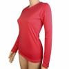 thumbnail image 1 of Felirenzacia Cotton Long Sleeve Tee Shirts for Women Slim Fit Pullover Basic Crewneck Tops, 1 of 5