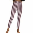 thumbnail image 1 of Felirenzacia Halloween Christmas Striped Leggings for Women Buttery Soft Funny Printed Leggings Hight Waisted Yoga Pants Halloween Pajama Pants, 1 of 7