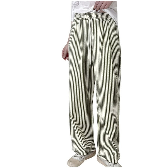 Felirenzacia High Waisted Palazzo Pants Women’s Lounge Linen Blend Wide Leg Capri Pants with Pockets, Casual Boho Print Summer Trousers