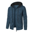 thumbnail image 1 of Felirenzacia Men’s Full Zip Jacket Lightweight Athletic Track Coat Casual Outerwear, Blue,2XL, 1 of 5