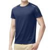 thumbnail image 1 of Felirenzacia Men's Moisture Wicking Plus Size T-Shirts, Short Sleeve Crewneck Solid Color Tees, 5XL, 1 of 8