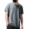 thumbnail image 1 of Felirenzacia Men’s Short Sleeve Quick Dry Active Crew Neck T Shirt Athletic Running Gym Workout Tee Tops Plus Size, 1 of 5