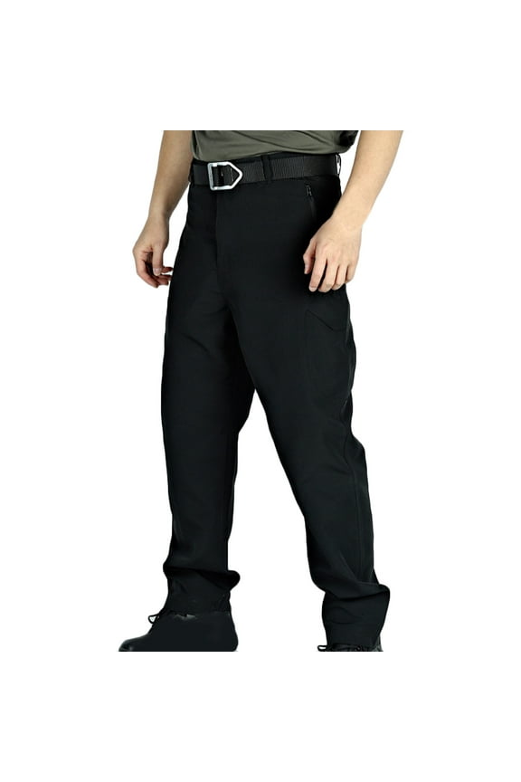 Men's Tactical Pants Rip-Stop Military Cargo Pants, Lightweight EDC Work Hiking Pants, Outdoor Work Pants with Zip Pockets(No Belt)