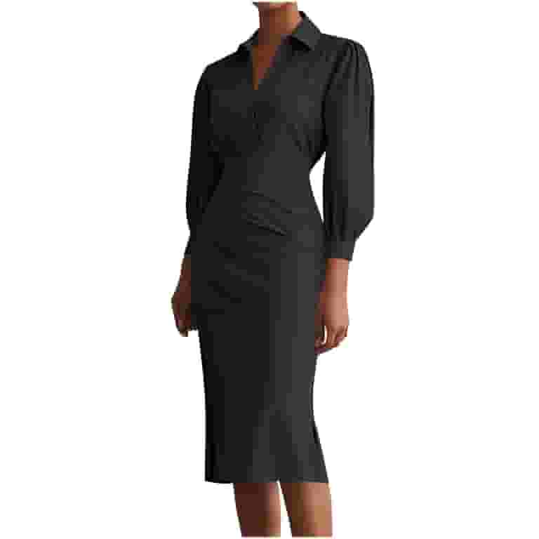 Felirenzacia Midi Dress for Women Pencil Dress Fashion Wear-to-Work Dress Elegant Church Dress High Waist Outfits Felirenzacia Midi Dress for Women Pencil Dress Fashion Wear-to-Work Dress Elegant Church Dress High Waist Outfits