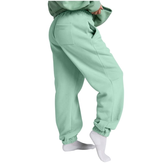 Felirenzacia Women's and Women's Plus Athletic Sweatpants, Active Elastic Band Cuffed Jogging Gym Wear