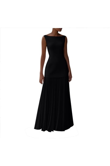 black bridesmaid dresses nz ZAPAKA Women A Line Black Bridesmaid Dress with Bow Spaghetti Straps Black  Pleated Sweetheart Long Wedding Guest Dress  ZAPAKA NZ