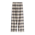 thumbnail image 1 of Felirenzacia Plus Size Pajama Long Pants with Pockets Plaid Soft Pj Bottoms for Big and Tall Women and Men Multicolor,S, 1 of 2