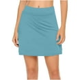 thumbnail image 1 of Felirenzacia Women Skorts Skirts Athletic Golf Tennis Swim Skirts with 20" Knee Length for Women Sky Blue,XL, 1 of 5