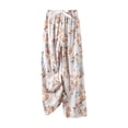 thumbnail image 1 of Felirenzacia Women's Long Pajama Pants Cozy Sleepwear Cotton Nights Pants Pj Bottom Autumn Leaves Graphic Gray,Free Size, 1 of 3