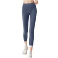 thumbnail image 1 of Felirenzacia Women's Not See Through Seamless Tummy Control Butt Lifting Band Waist Gym Workout Leggings, Pilates Gym Athletic Yoga Pants Under 10, 1 of 6