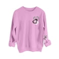thumbnail image 1 of Felirenzacia Women’s Valentine Sweatshirt, Cute Heart Graphic Pullover Top for Love Season, Pink,M, 1 of 7