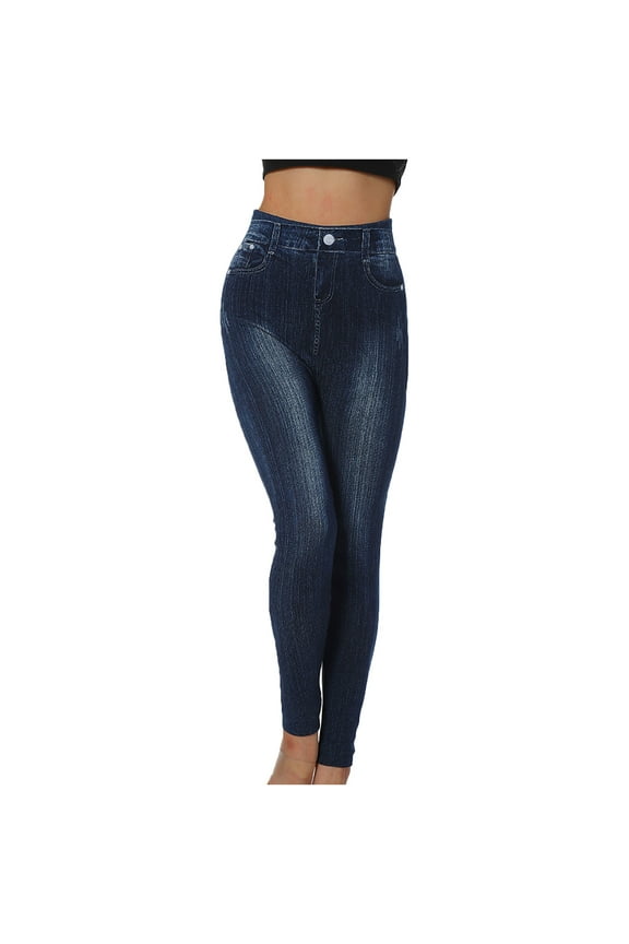 Womens Curvy High Waist Stretch Butt Lifting Skinny Colombian Jeans