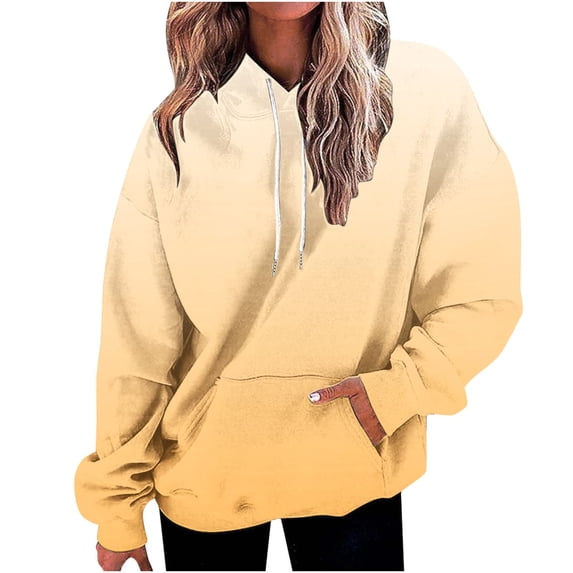 Felirenzacia Womens Hoodies Pullover Oversized Sweatshirts Half With Kangaroo Pockets Fall Clothes