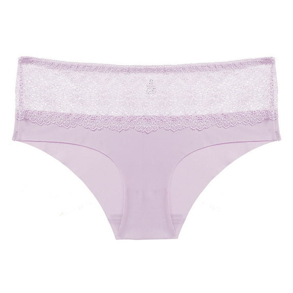 Felirenzacia Womens Underwear Lace Sexy Panties Bikini Panty for Women Seamless Hipster Pack