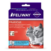 Feliway MultiCat 30 Day Starter Kit Plug-In Diffuser & Refill, 48 mL, Cat