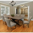 thumbnail image 1 of Felix 9-Piece Dining Set With 82" Rectangular Dining Table and 8 Mink Chairs, 1 of 10