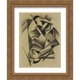 thumbnail image 1 of Felix Del Marle 2x Matted 20x24 Gold Ornate Framed Art Print 'Looping', 1 of 2