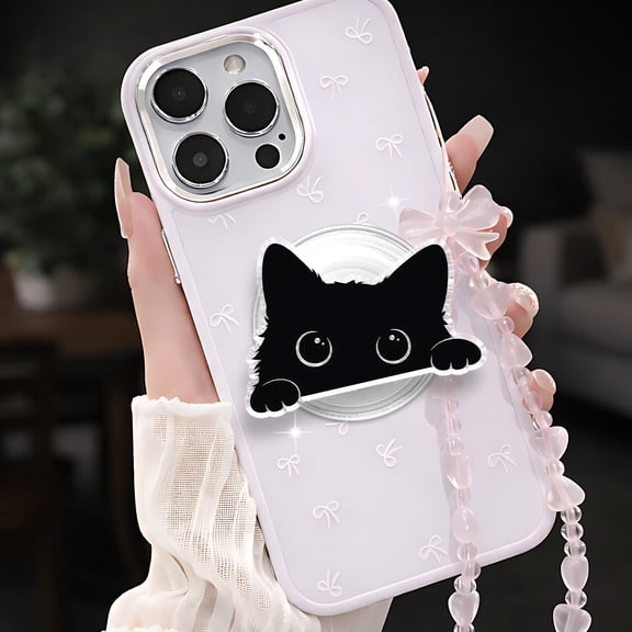 Felix Felicis Magnetic Phone Grip, Pink Potion Aesthetic PopSocket, Cute Magical Phone Holder Girly Fantasy Accessory Gift For Nurse