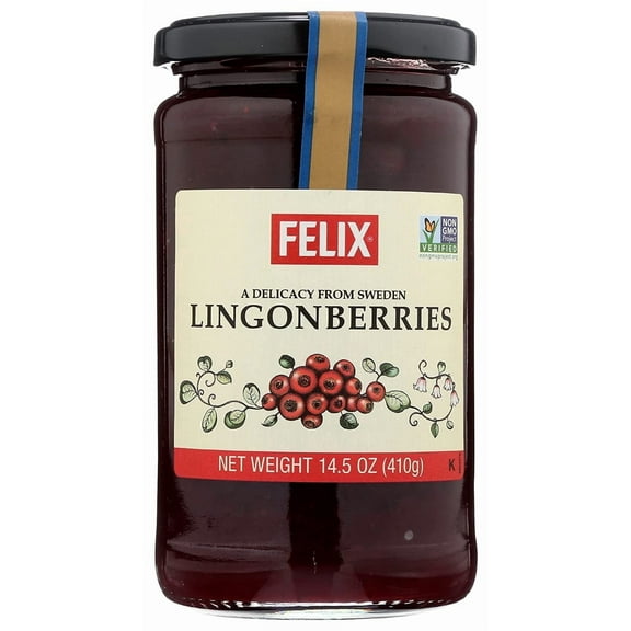 Felix Lingonberries - 14.5 oz Pack of 4