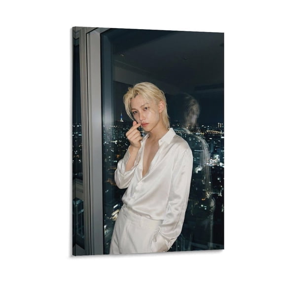 Felix Stray Kids Posters Posters Art Print Wall Photo Paint Poster Hanging Picture Family Bedroom Decor Gift 16x24inch(40x60cm)