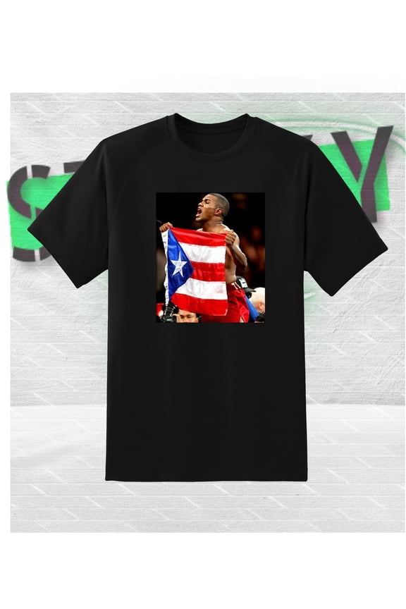 Felix Tito Trinidad Bandera Puerto Rico T-Shirt XS-2XL