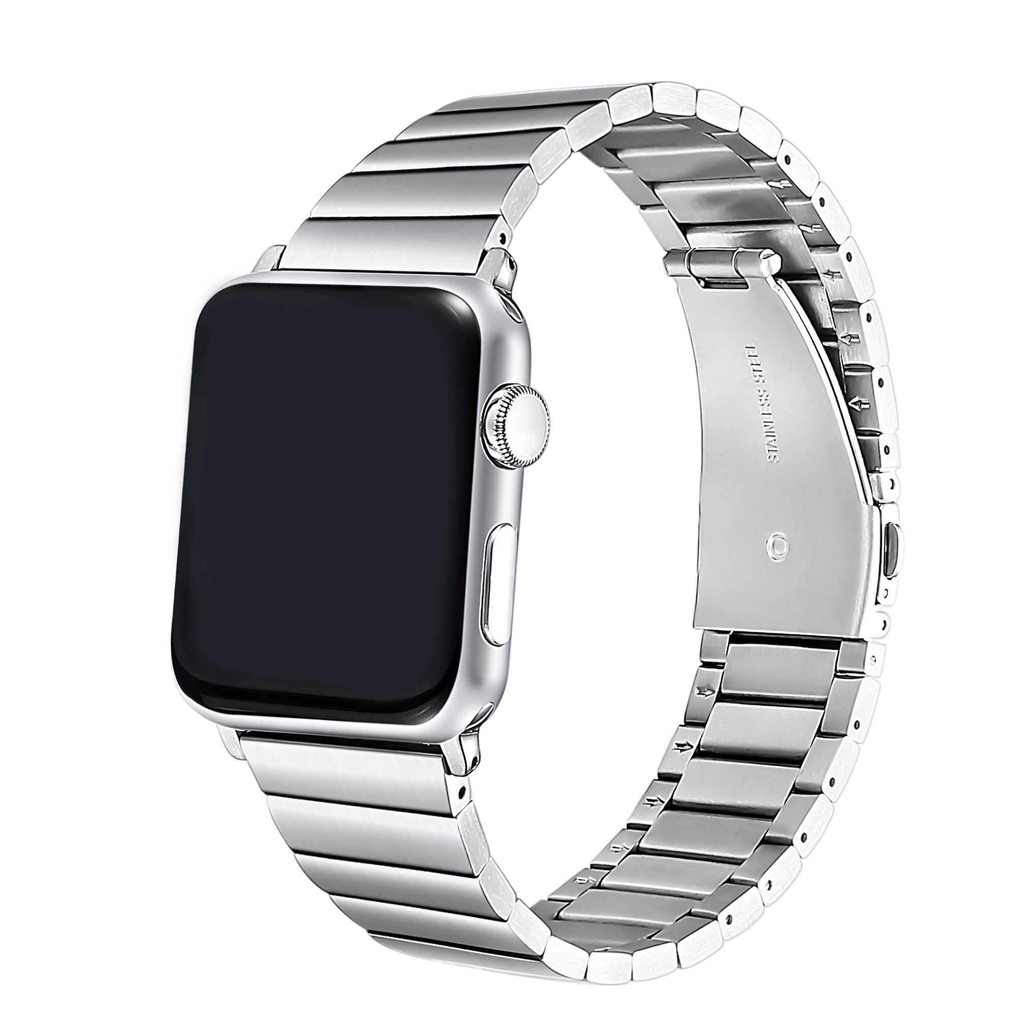 Felix Unisex Silver Stainless Steel Replacement Band for Apple