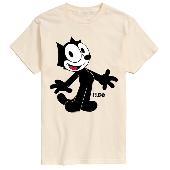 Felix the Cat - Felix With Logo - Men's Short Sleeve Graphic T-Shirt
