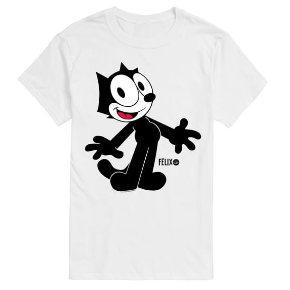 Felix the Cat - Felix With Logo - Men's Short Sleeve Graphic T-Shirt