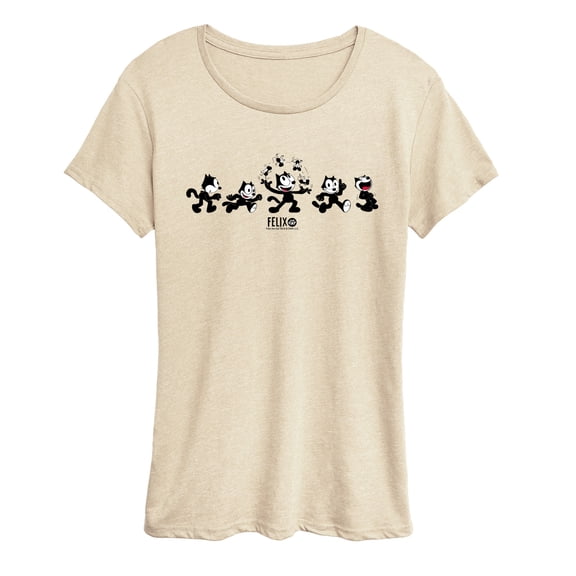 Felix the Cat - Juggling Felix - Women's Short Sleeve Graphic T-Shirt