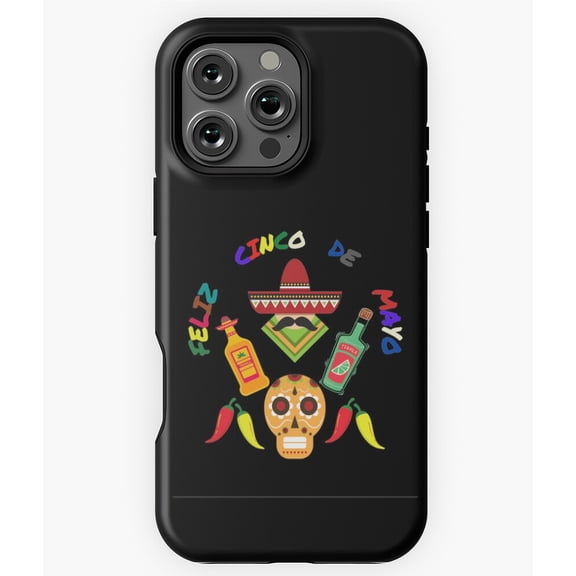 Feliz Cinco de Mayo Mexican Holiday Phone Case for iPhone 16 15 14 13 12 11 Pro Max