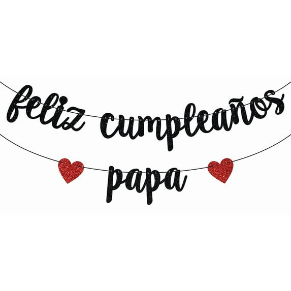 Feliz Cumpleaños Papa Banner, Happy Father's Day Bunt Sign, Spanish Father's Birthday Father's Day Party Decorations