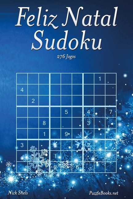 Feliz Natal Sudoku - 276 Jogos, (Paperback)