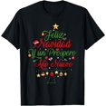 Feliz Navidad 2023 Spanish Merry Christmas Mexican Xmas Tree TShirt