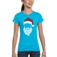 thumbnail image 1 of Feliz Navidad Santa Claus - Girl's Word Art T-Shirt, 1 of 2