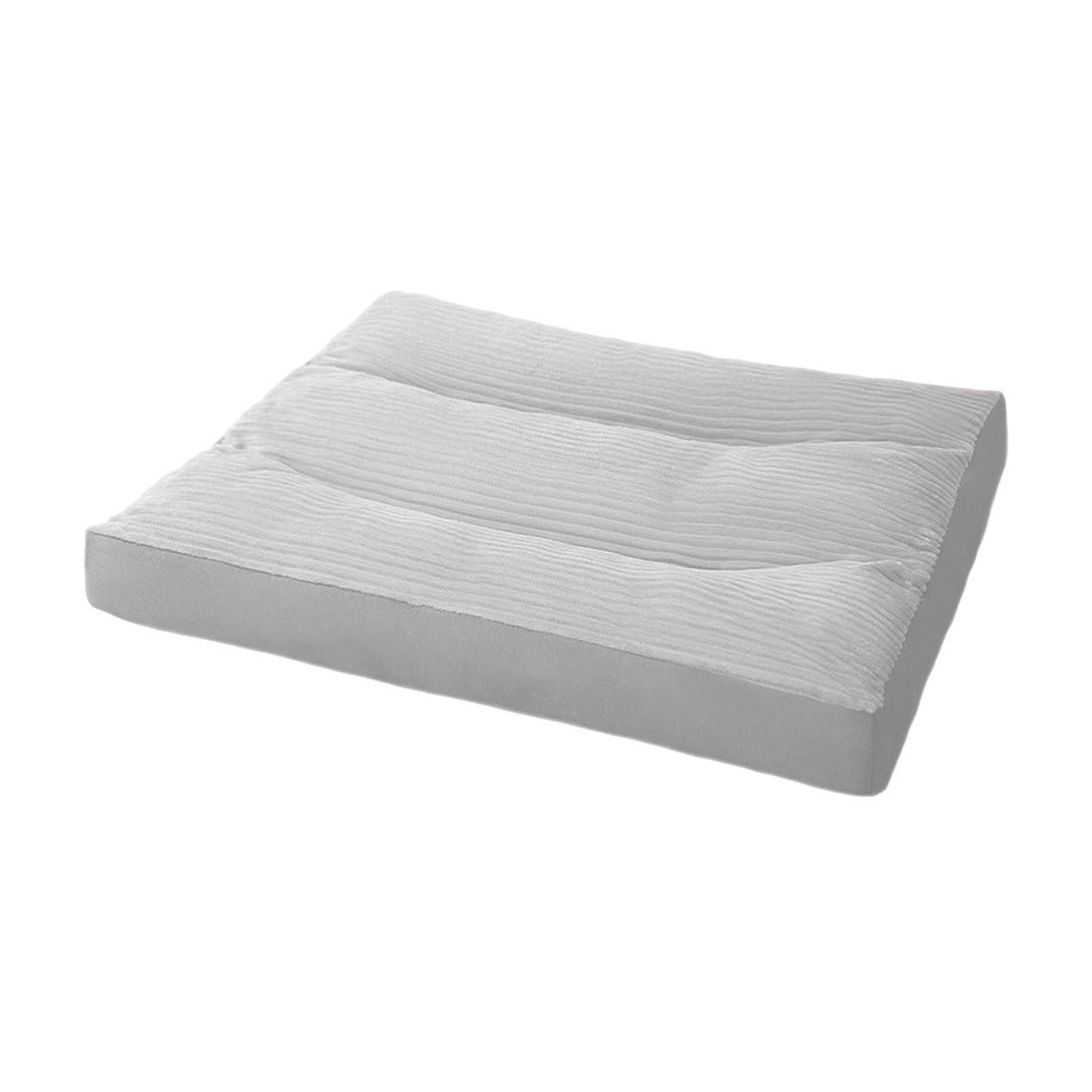 Felizna Gray XL Size Dog Bed Mattress 120x95x8cm, Large Spacious for Big Dogs, Thick Warm Padding, Washable Indoor for Living Room Bedroom