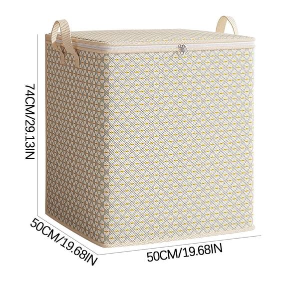 Felizna Non Woven Fabric Storage Bags 30L 110L 150L 220L Moving Totes for Closet Underbed Organization